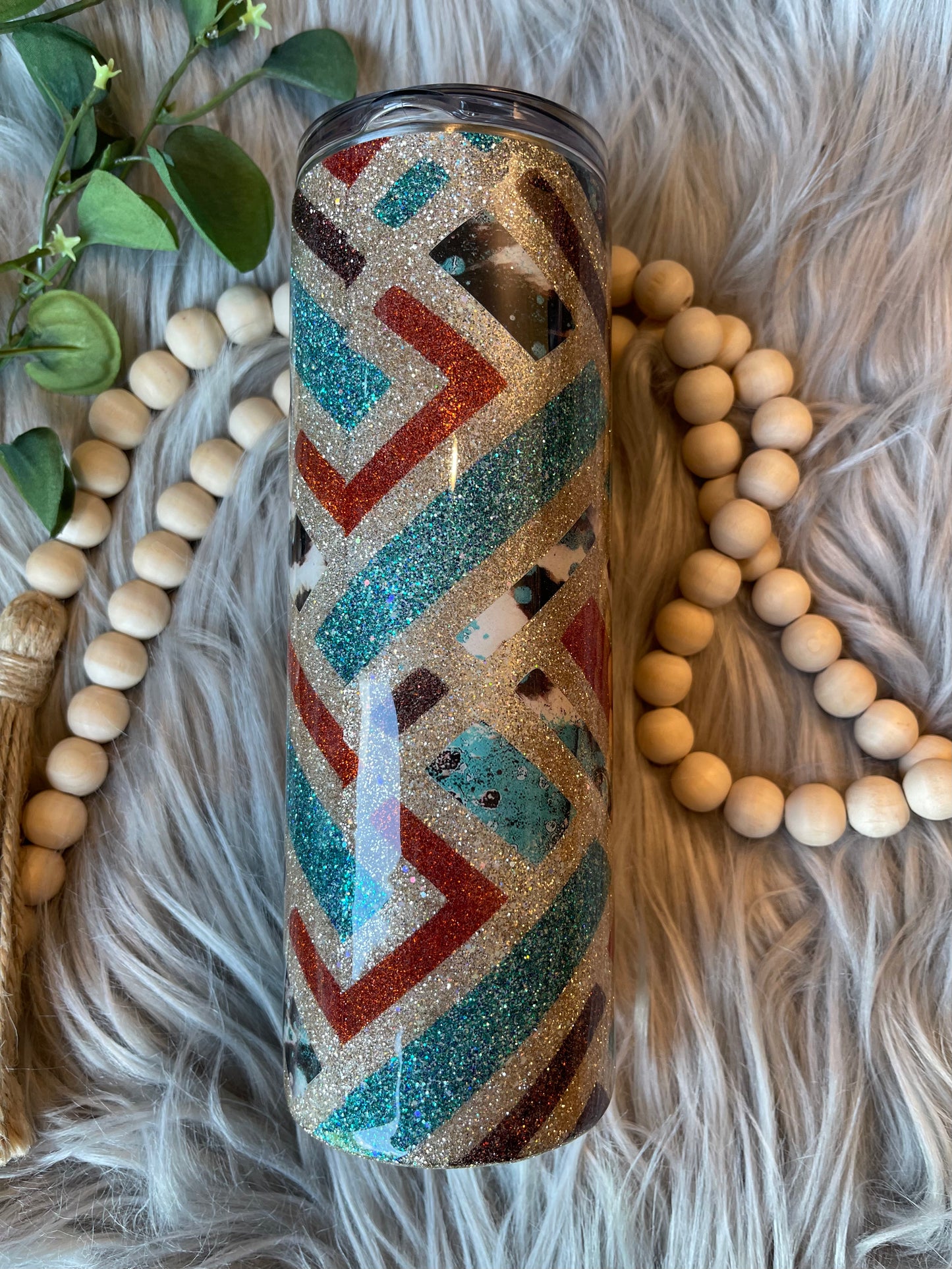 20oz Western tumbler