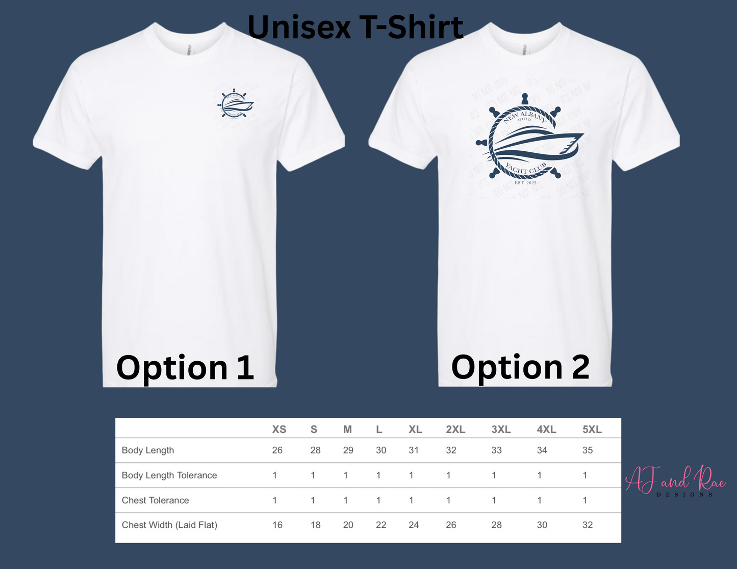 NA Yacht Club Unisex T-shirt