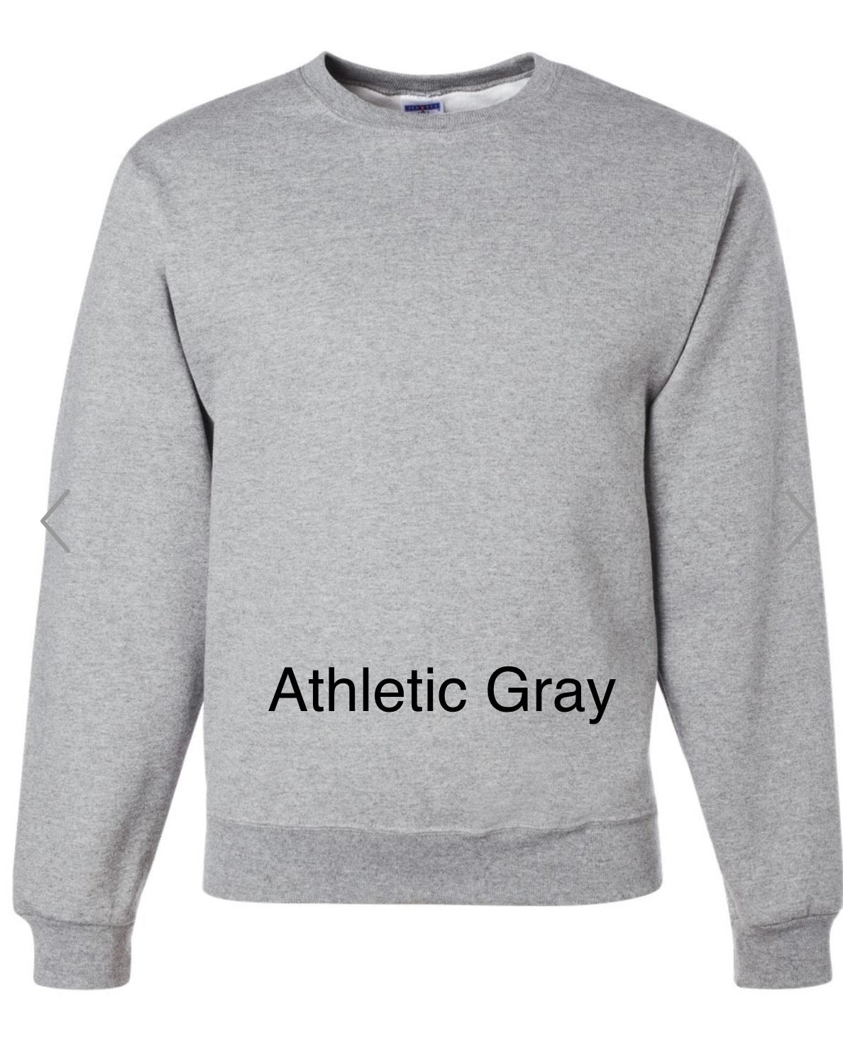 Custom Crewneck sweatshirt  (Please upload your Image)