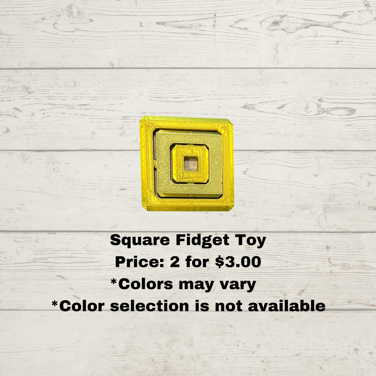 Square Toy Color Square fidget toy – AJandRaeDesigns