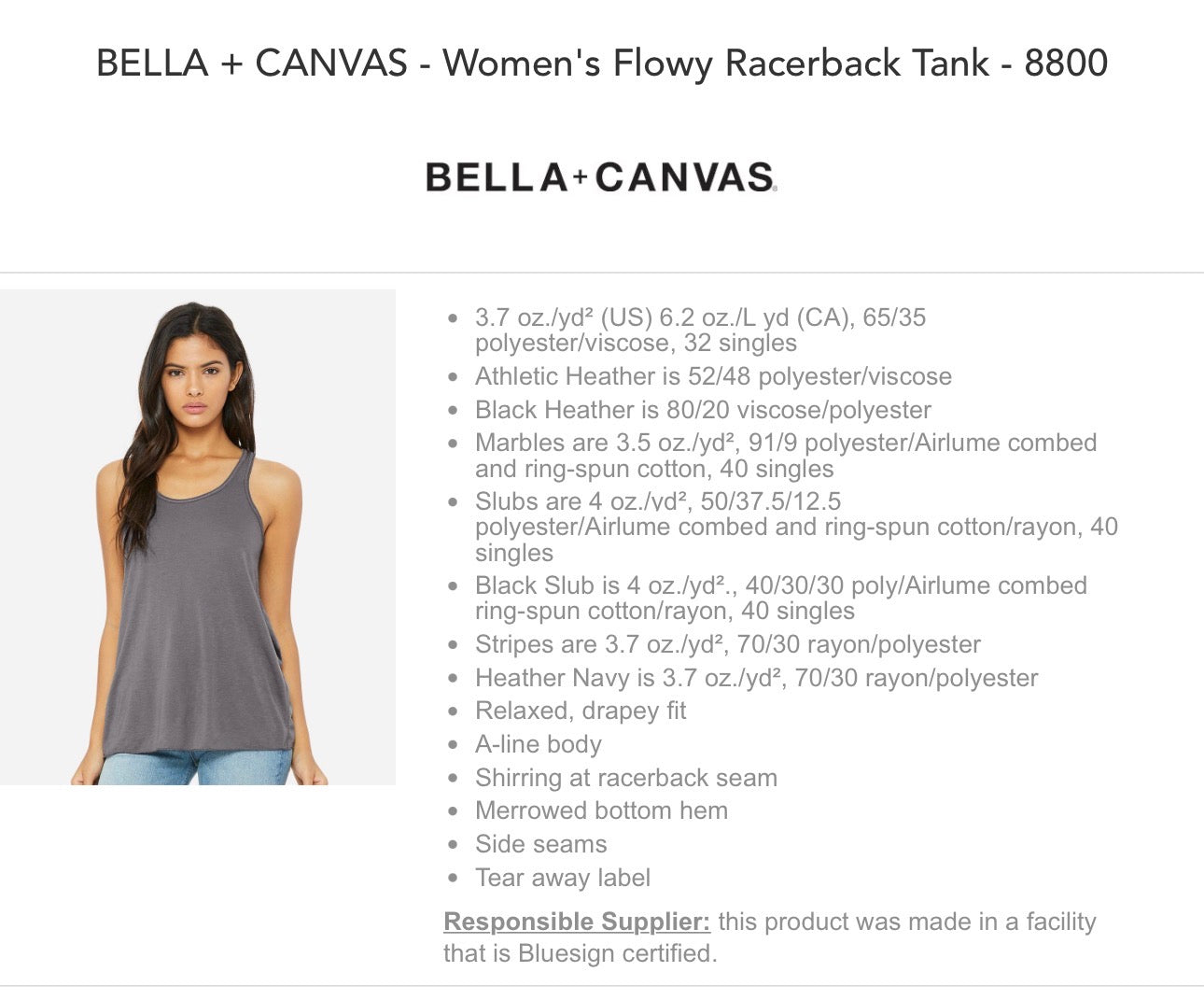 NA Baseball Mom - Women’s flowy razorback Tank top ** Please read description