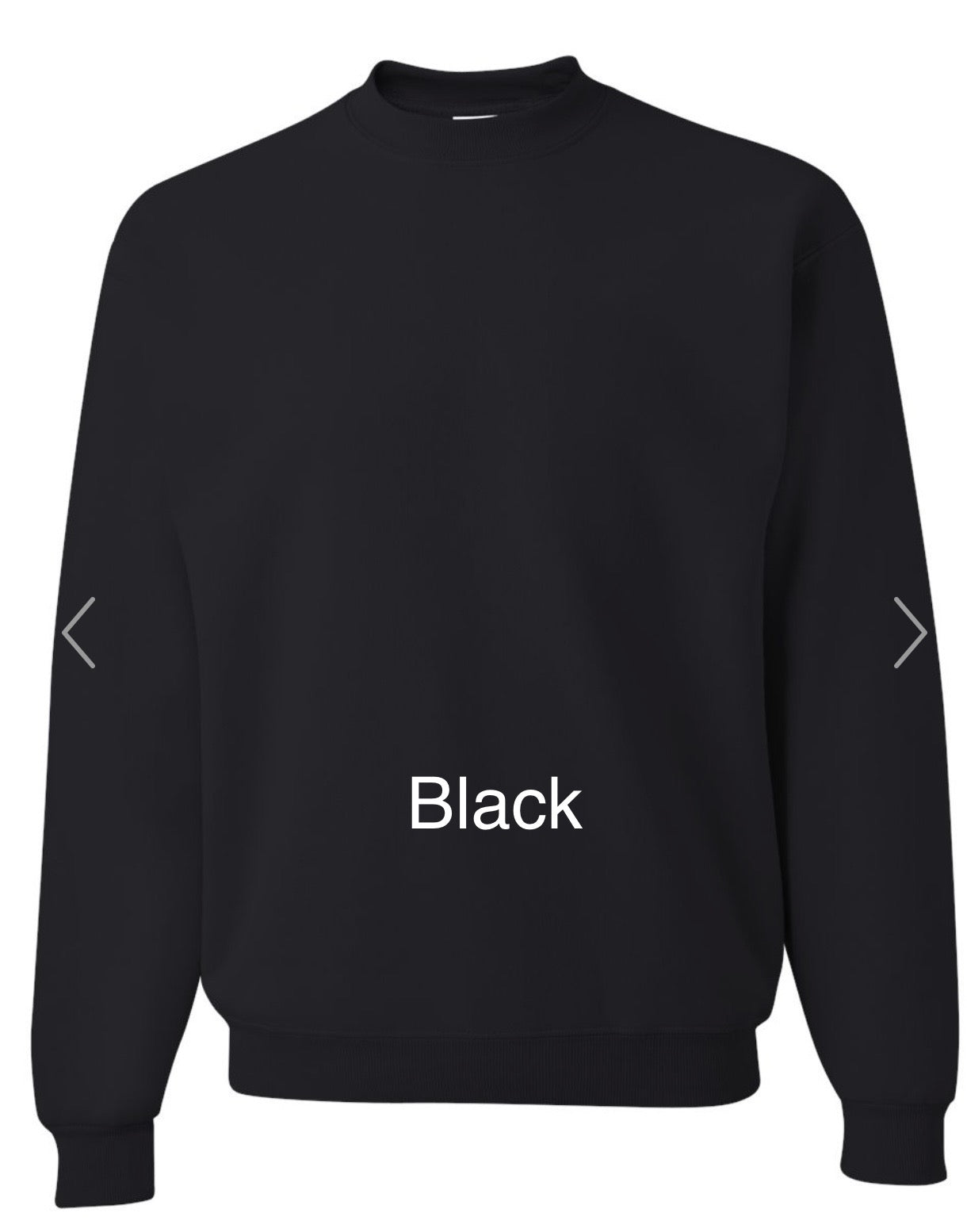 Custom Crewneck sweatshirt  (Please upload your Image)
