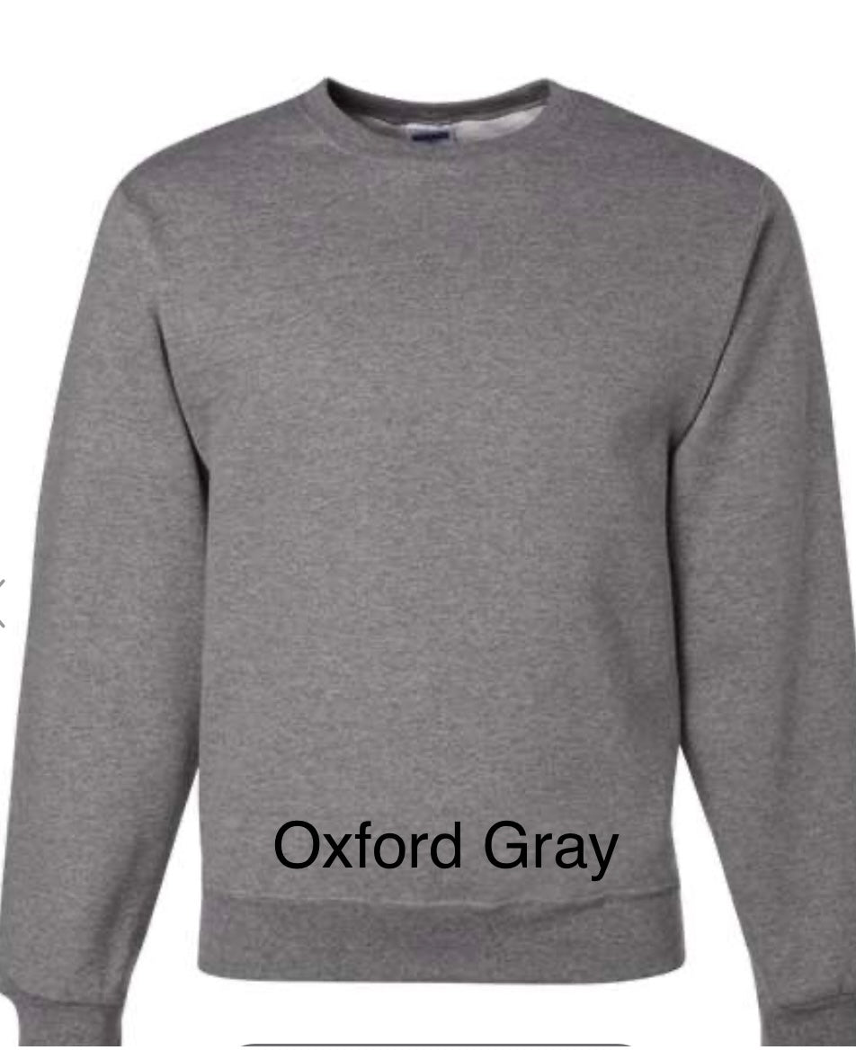 Custom Crewneck sweatshirt  (Please upload your Image)