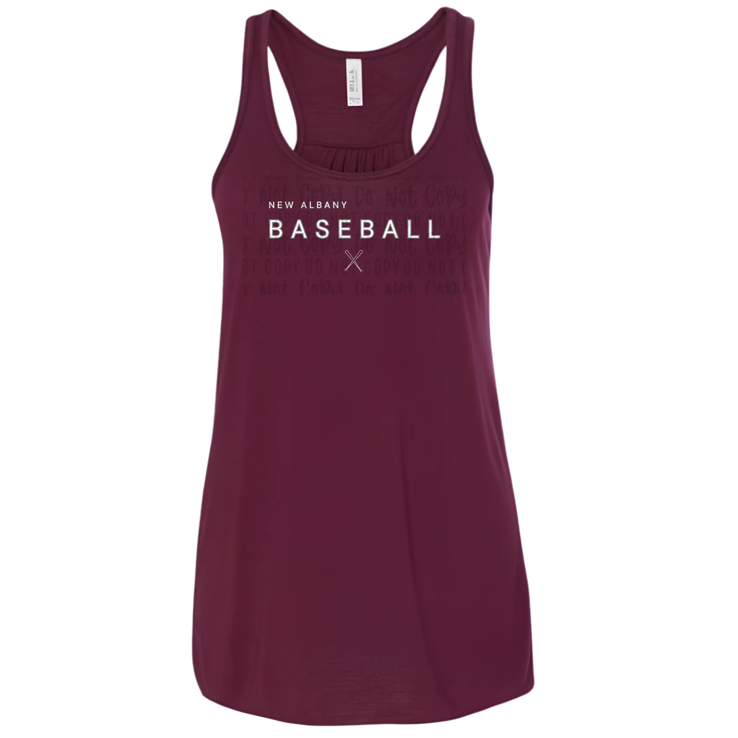 NA Baseball Mom - Women’s flowy razorback Tank top ** Please read description