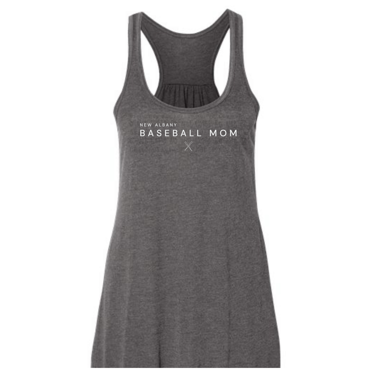 NA Baseball Mom - Women’s flowy razorback Tank top ** Please read description