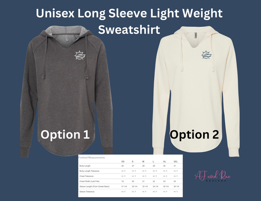 NA Yacht Club Unisex Long Sleeve Light Weight sweatshirt