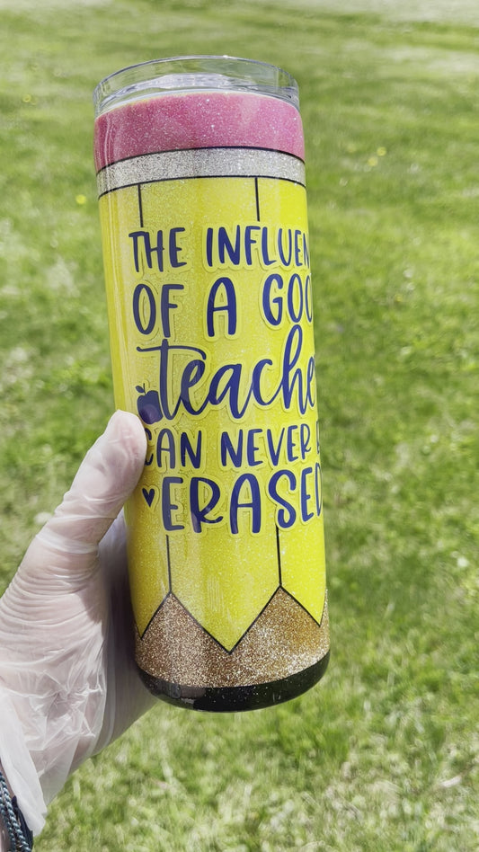 Pencil Teacher Tumbler